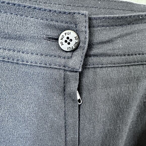Jo No Fui Women's Midnight Blue Pockets Cotton Pockets Pencil Skirt Sz M Italy - Picture 6 of 14
